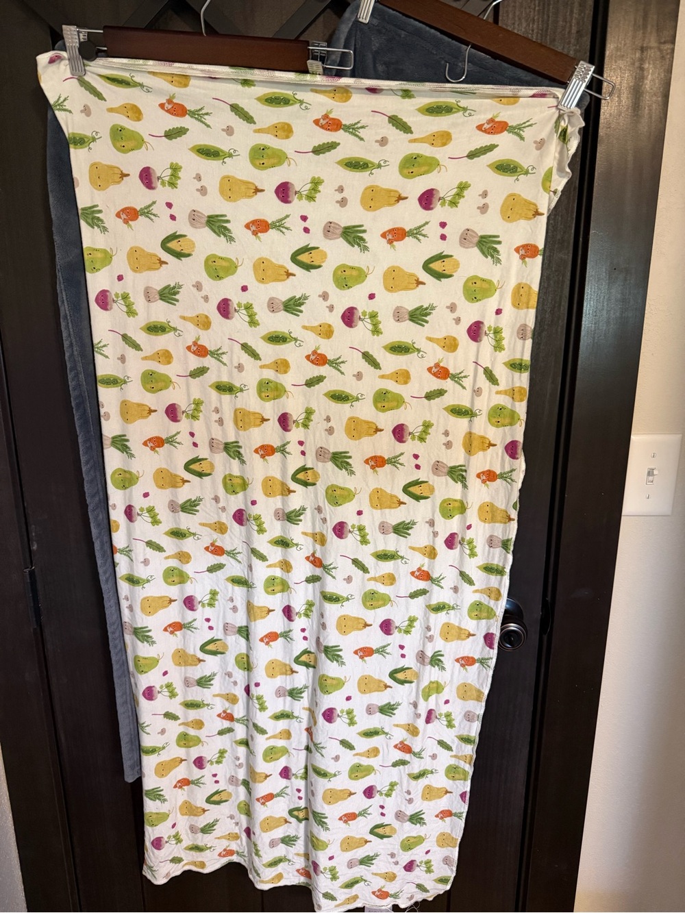 Angel Dear Bamboo Swaddle Blanket - Veggies